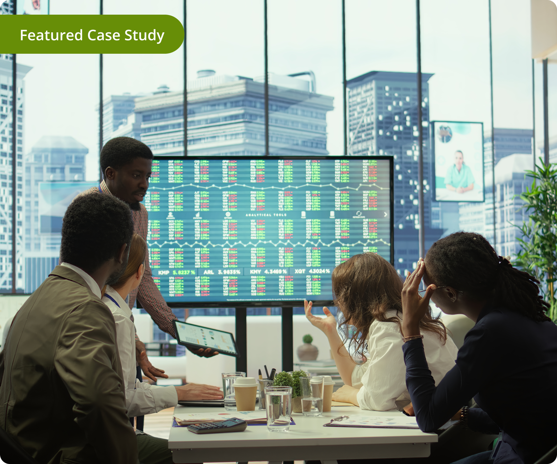 Strategic team meeting